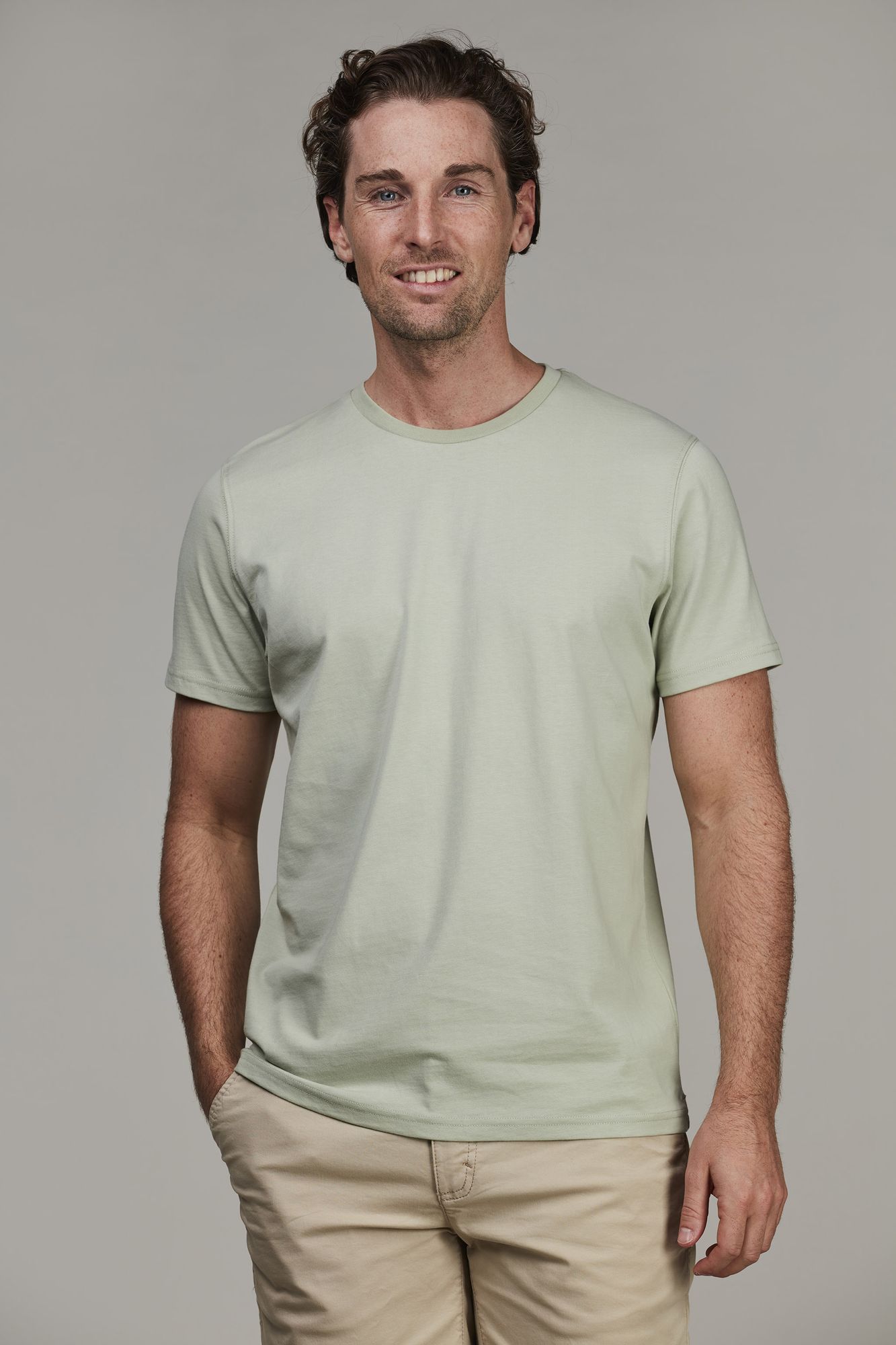 Exklusiv T-shirtClassic Tee (Seasonal), Grön, L, Hansen & Jacob – L