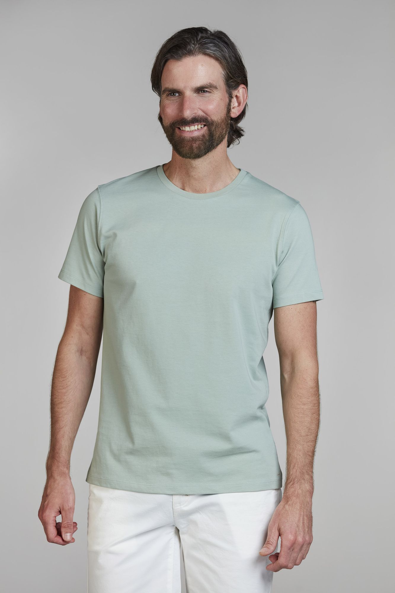 Exklusiv T-shirtClassic Tee, Grön, S, Hansen & Jacob - S