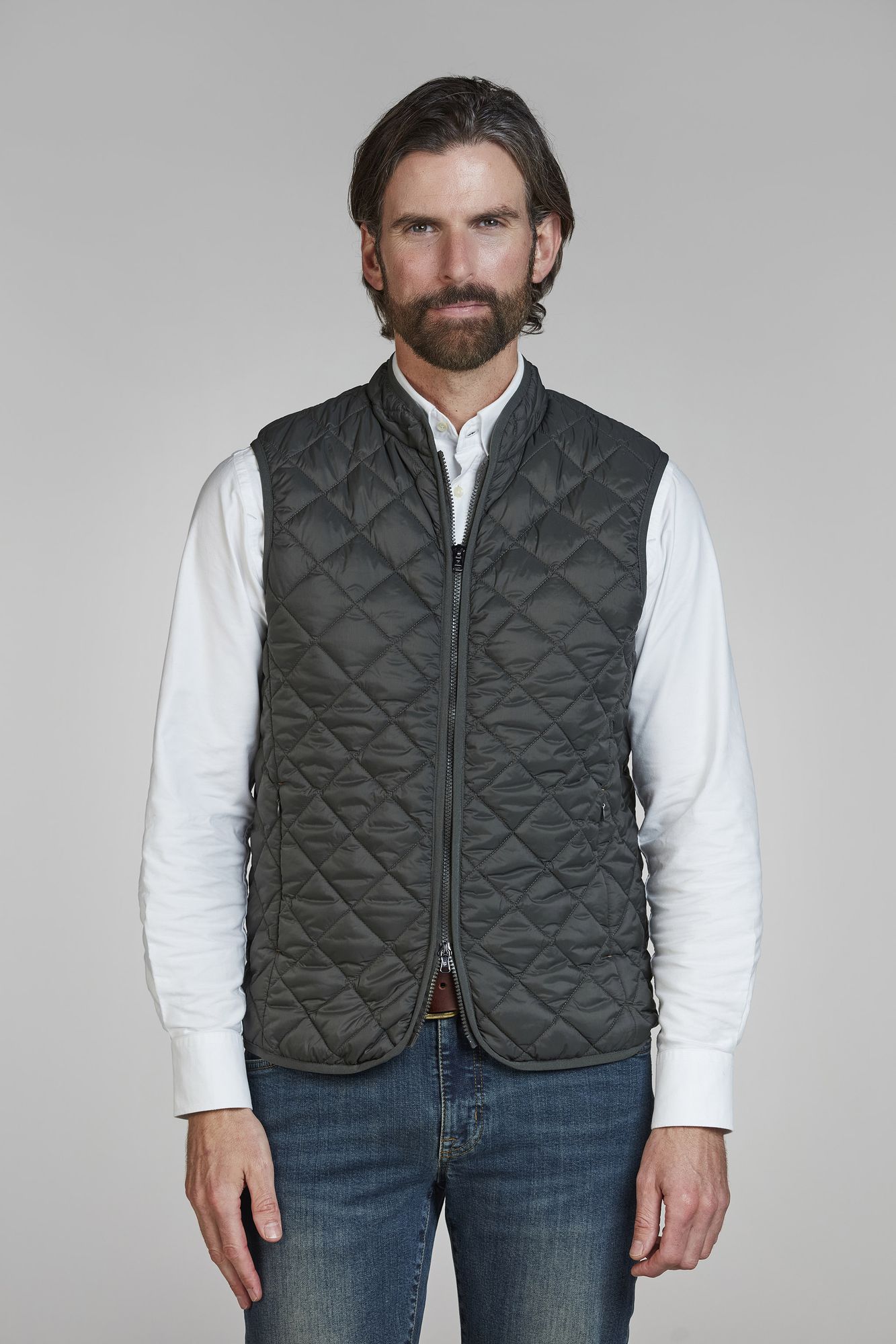 Coredo Quilted Vest, Skogsgrön, XXXL, Hansen & Jacob – XXXL