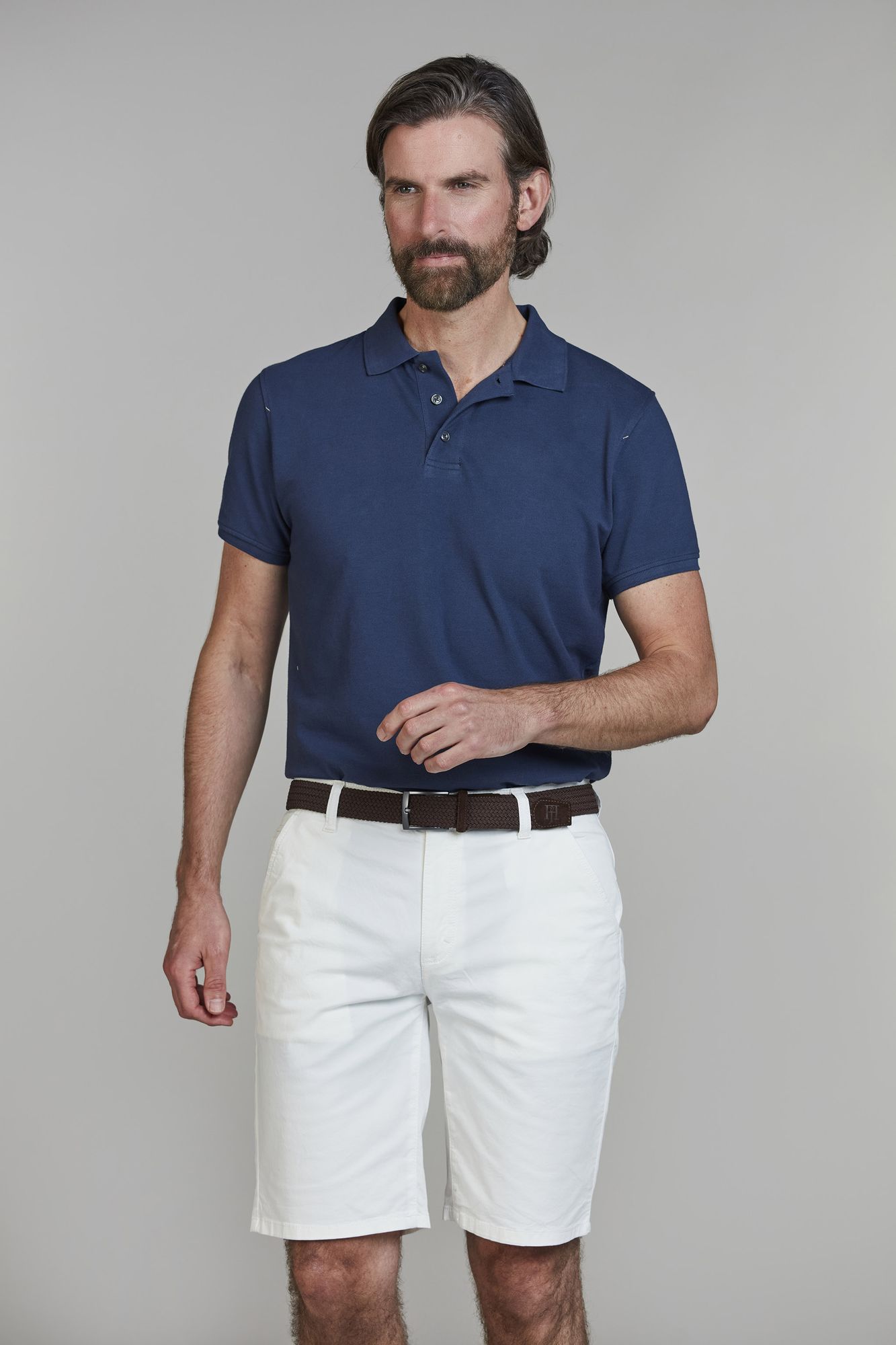 Classic Chino Shorts, Vit, S, Hansen & Jacob – S