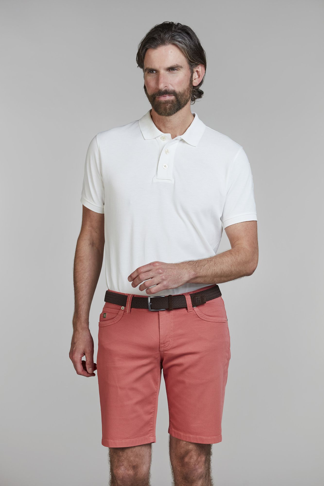 5-pkt Pan Oxford Shorts, Röd, XXXL, Hansen & Jacob - XXXL