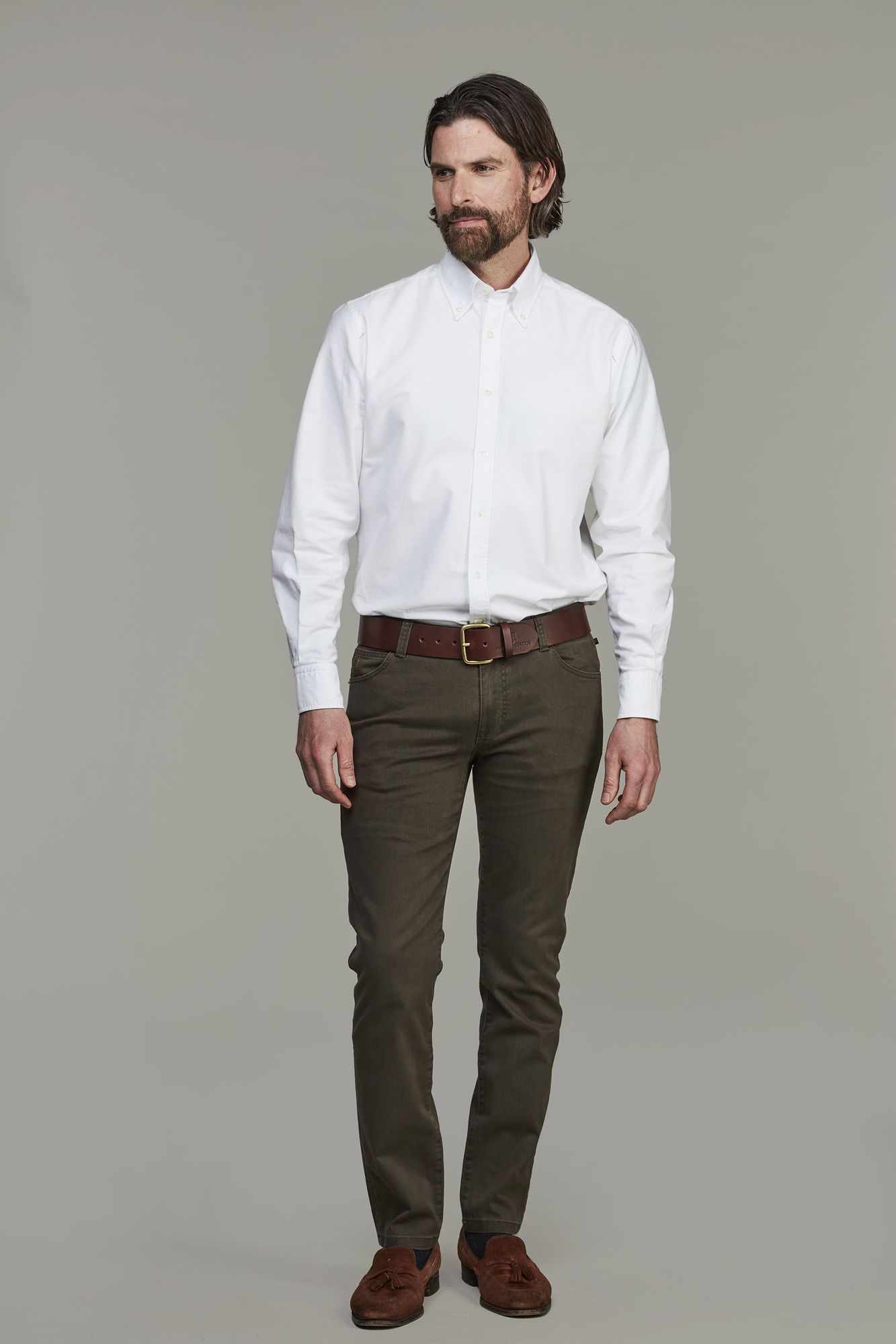 5-pkt Silk Touch Okado, Mörkgrön, 32/34, Hansen & Jacob – 32/34