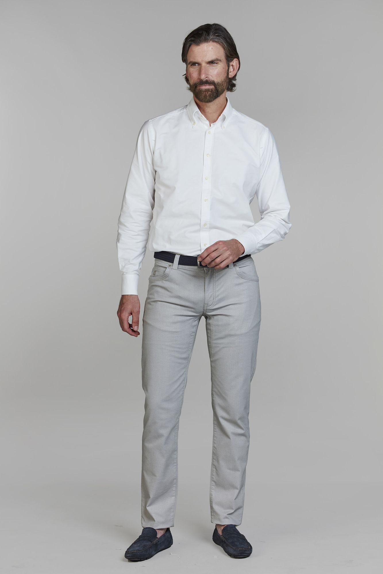 5-pkt Cut N´Sew Fiji Print, Ljusgrå, 35/34, Hansen & Jacob – 35/34