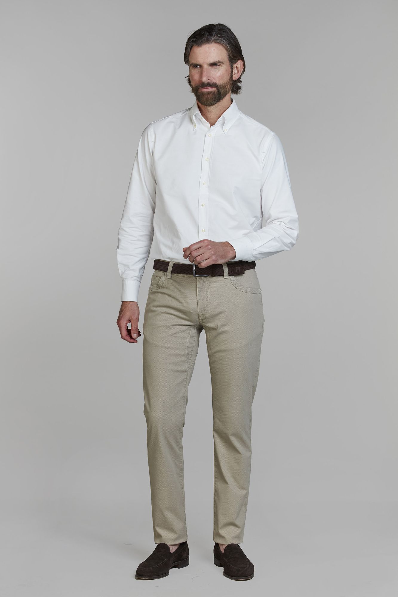 5-pkt Cut N´Sew Fiji Print, Beige, 34/36, Hansen & Jacob – 34/36