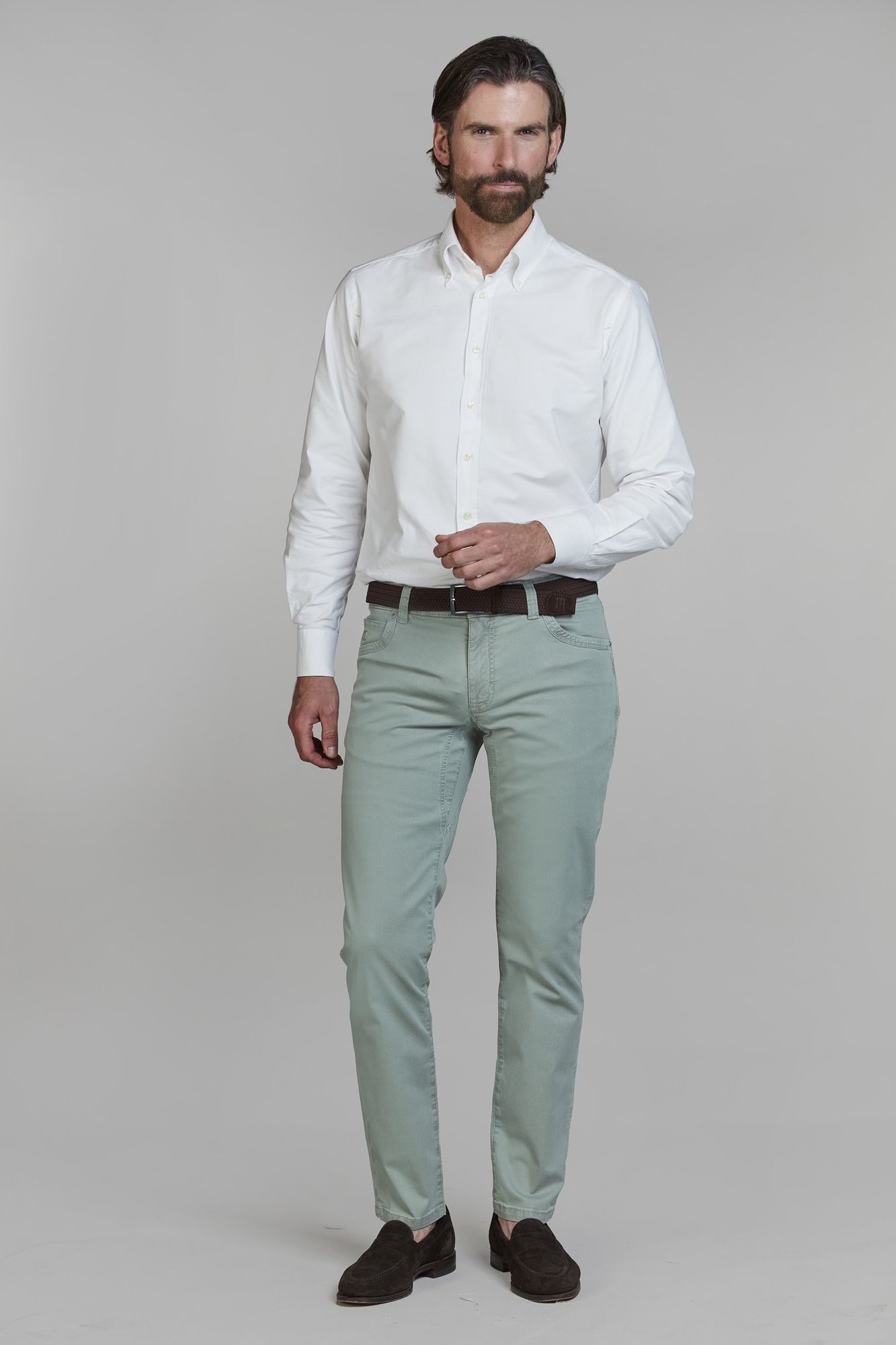 5-pkt Cut N´Sew Fiji Print, Grön, 35/32, Hansen & Jacob - 35/32