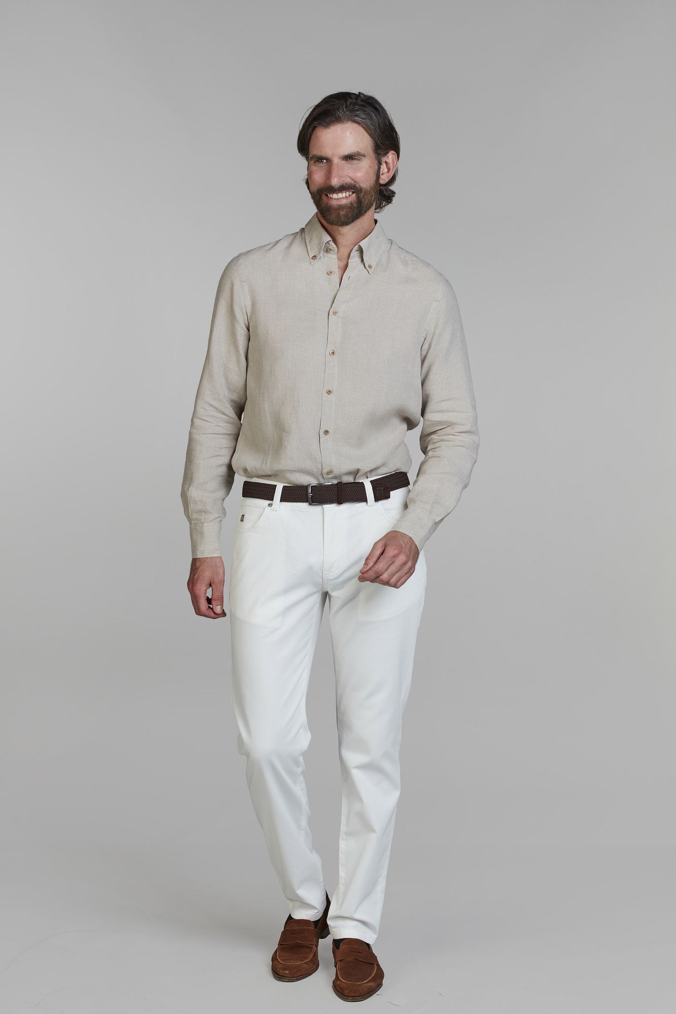 5-pkt Diamond Stretch, Vit, 40/32, Hansen & Jacob – 40